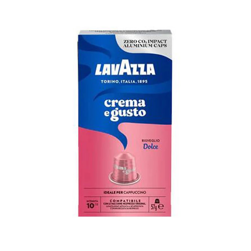 Lavazza Crema e Gusto Dolce Coffee Capsules - 10 Capsules