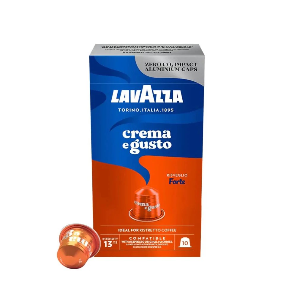 Lavazza Crema e Gusto Forte Coffee Capsules - 10 Capsules