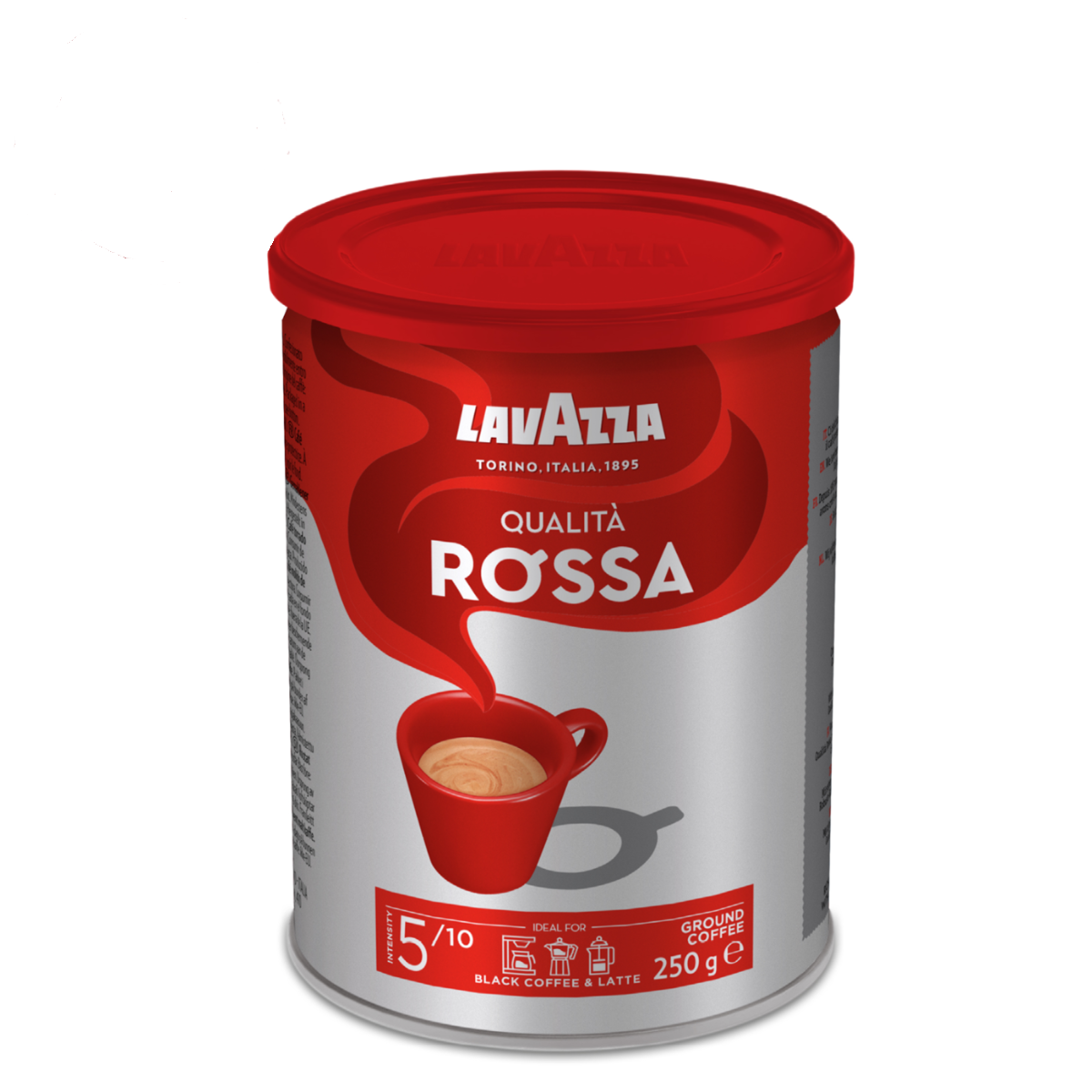Lavazza Qualita Rossa Ground Coffee Can 250g