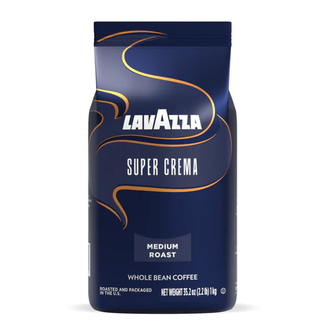Lavazza Super Crema Coffee Beans (Medium Roast)  1kg thumbnail 2