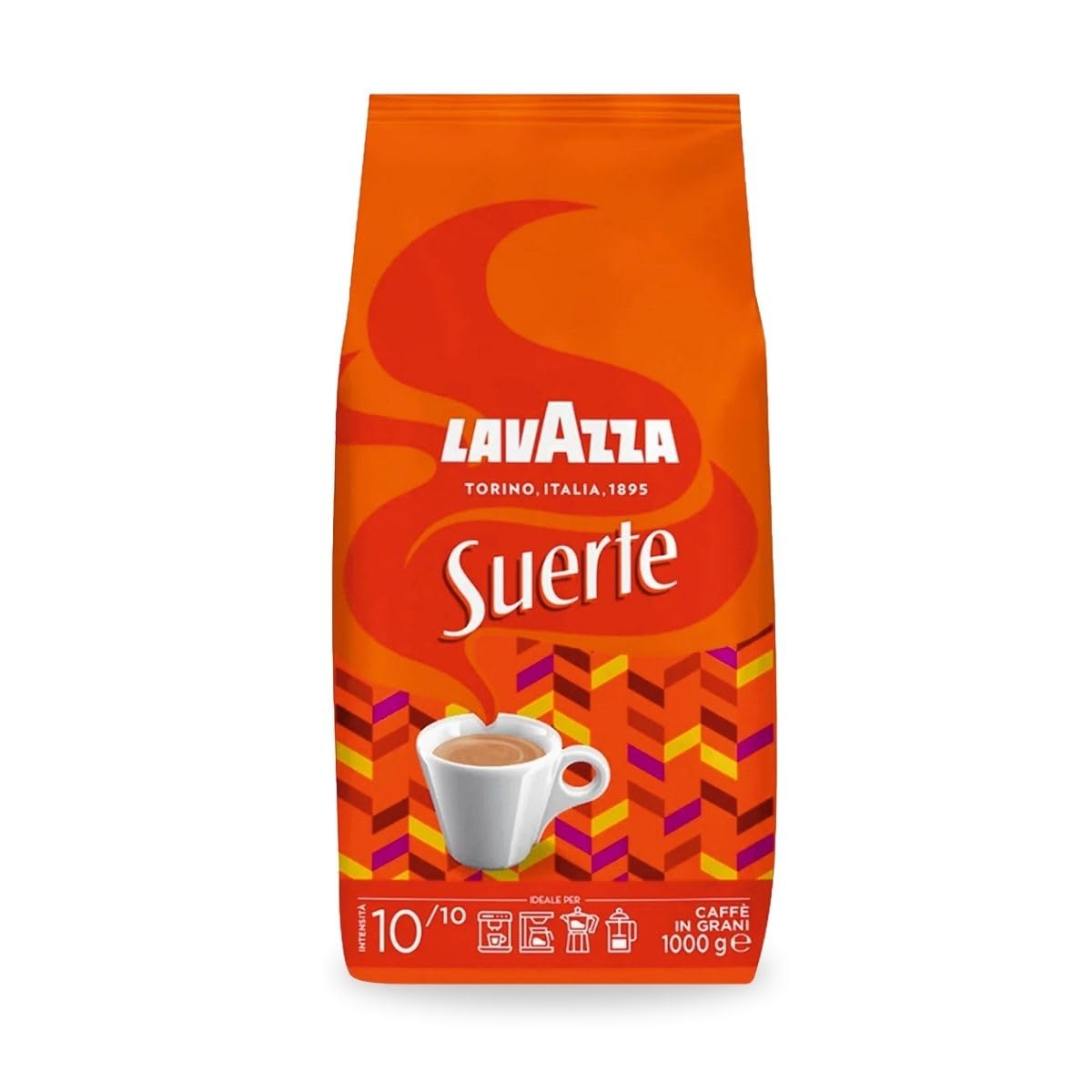 Lavazza Suerte Whole Beans Coffee 1 Kg