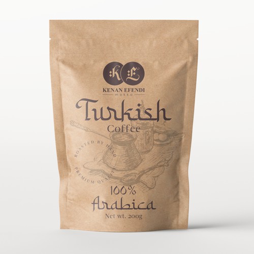 Turkish Coffee Ground Cardamom 200g thumbnail 2